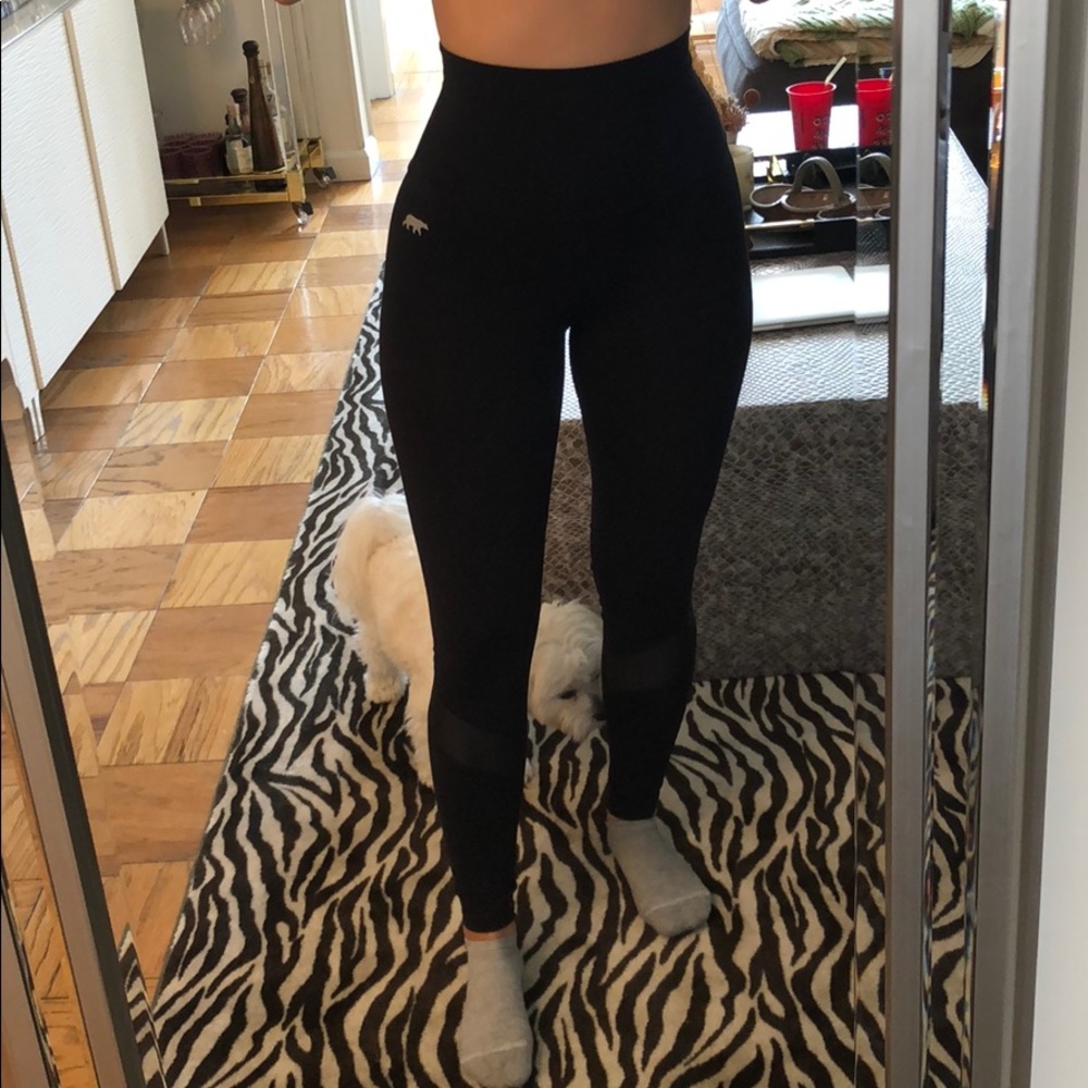 Running bare leggings